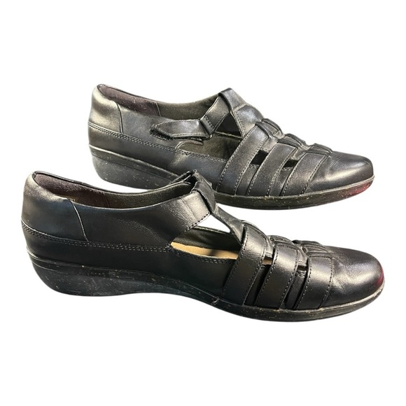 Clarks Collection Leather Sandals - Size 10 - Picture 4 of 6